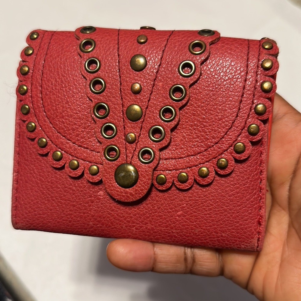 BLANCO WOMEN’S RED COLOR WALLET